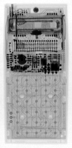 X-ray picture of Elektronika MK 61 calculator